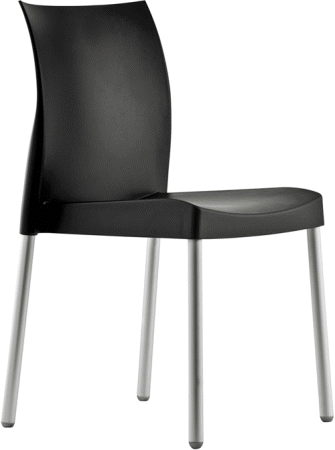 inhoudsopgave Beeldhouwwerk Democratie Voordelige kunststof stoel Ice 800 kantinestoel - Terrasstoel - zitcomfort  en stapelbaar