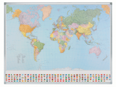Wanten Romanschrijver Ik geloof Wereldkaart - Kümmerly & Frey staatkundige kaart, WERELDKAART 7-610000  PLANNING - logistiek kopen, legamaster